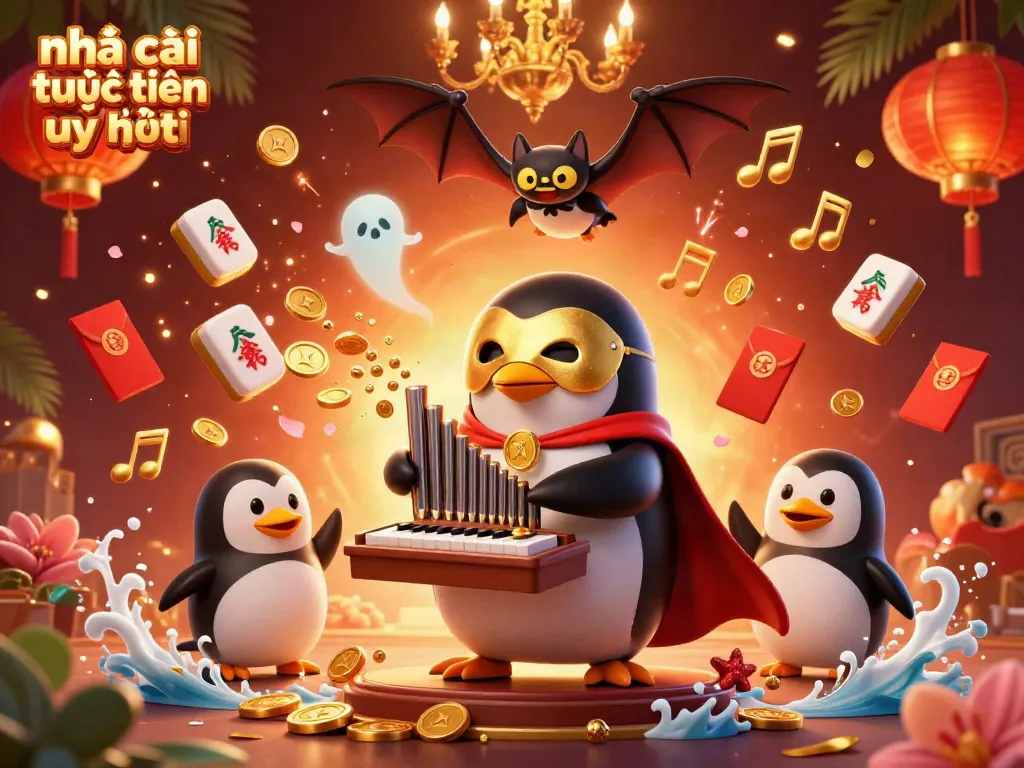 Unleash your luck at nhà cái trực tuyến uy tín with a vibrant 3D depiction of gaming excitement.