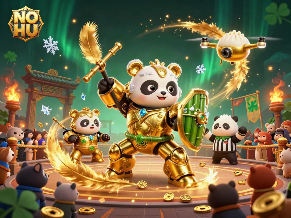 Engage in the thrilling world of NO HU with dynamic action and captivating visuals in this 3D illustration.