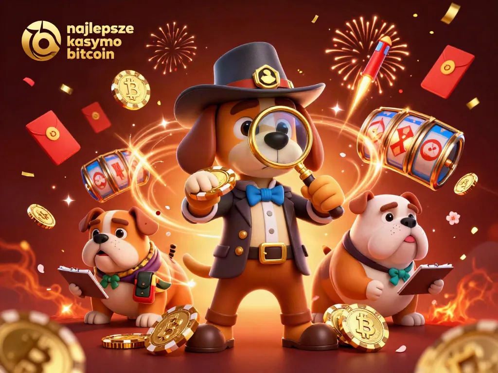 Engage with the action of the najlepsze kasyno bitcoin while a detective hunts for poker chip clues amidst vibrant casino elements.