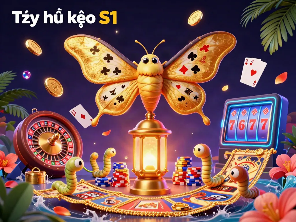 Engage in Tỷ lệ kèo S1 while exploring dynamic gambling elements in an ultra-detailed 3D scene.