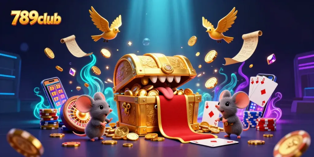 Spin for riches at 789club with dynamic casino games and vibrant graphics.
