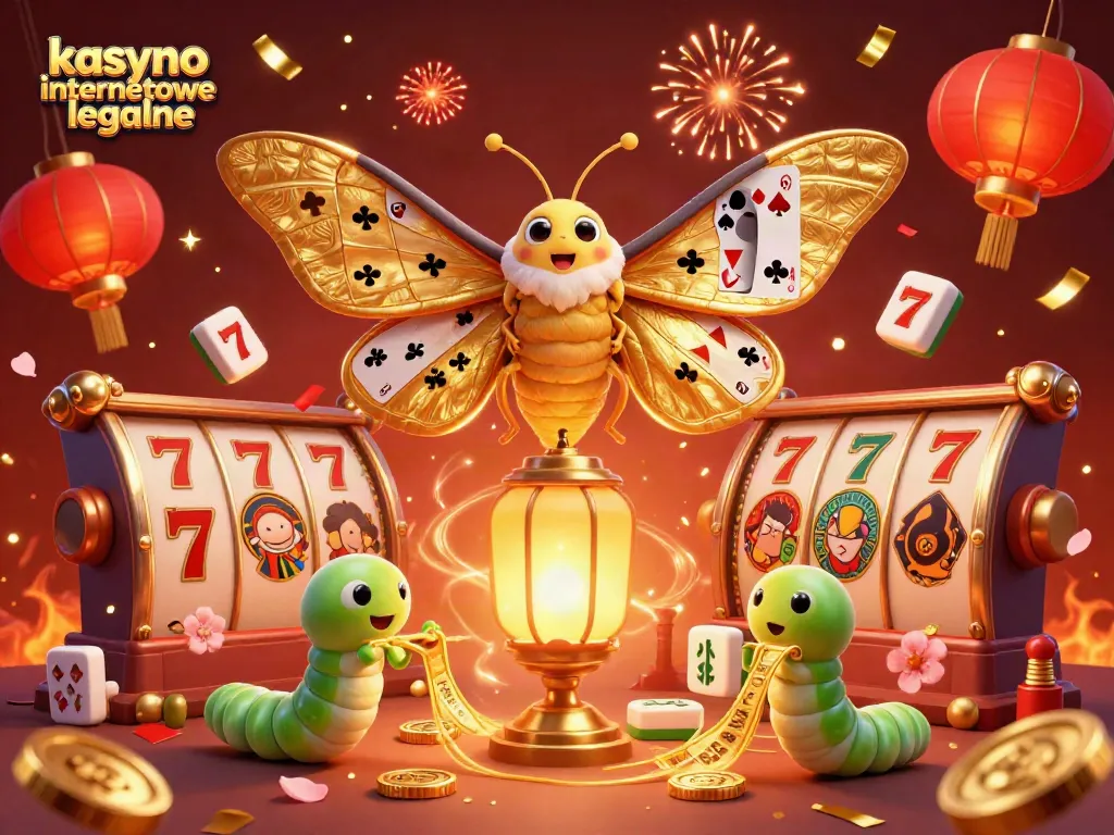 Experience the excitement of kasyno internetowe legalne with dynamic casino elements and vibrant characters.