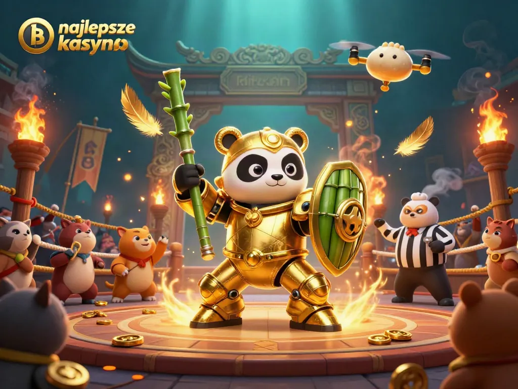 Experience excitement at najlepsze kasyno bitcoin with a vibrant 3D illustration of unique gaming characters.