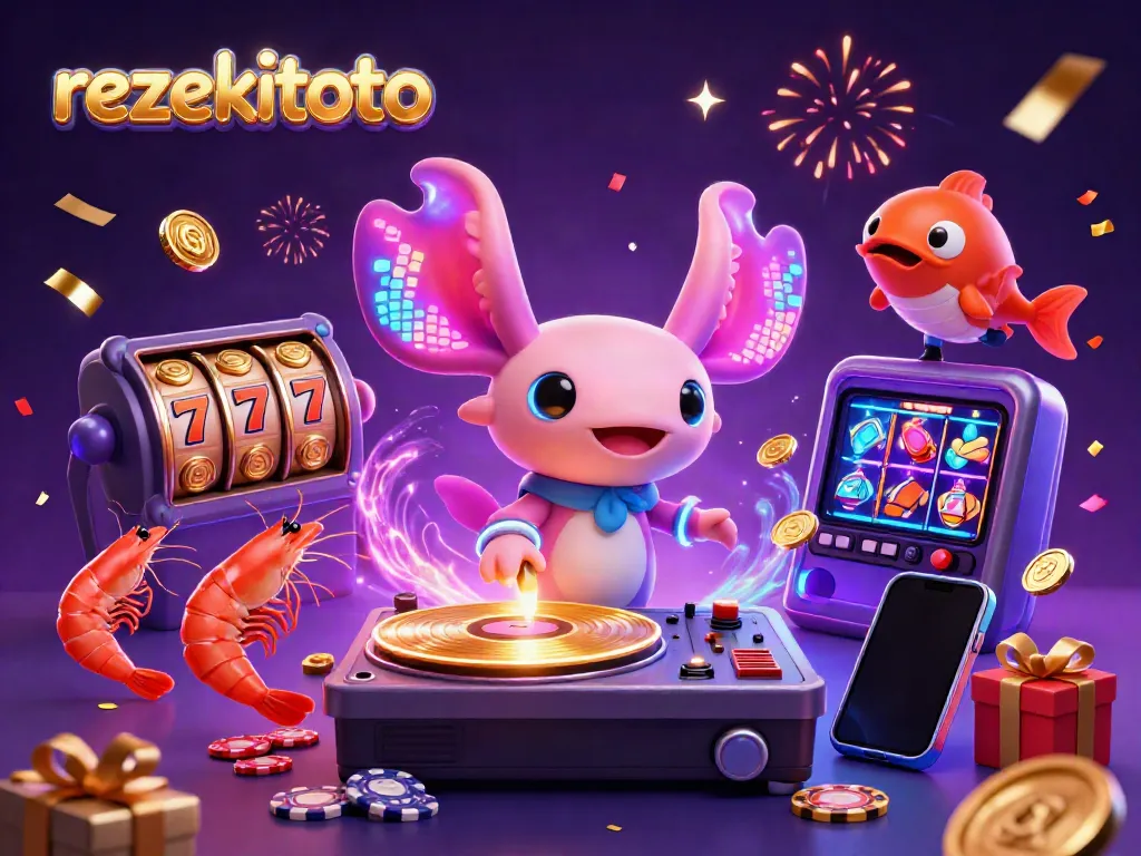 Experience the excitement of rezekitoto with colorful slot games and vibrant underwater characters.