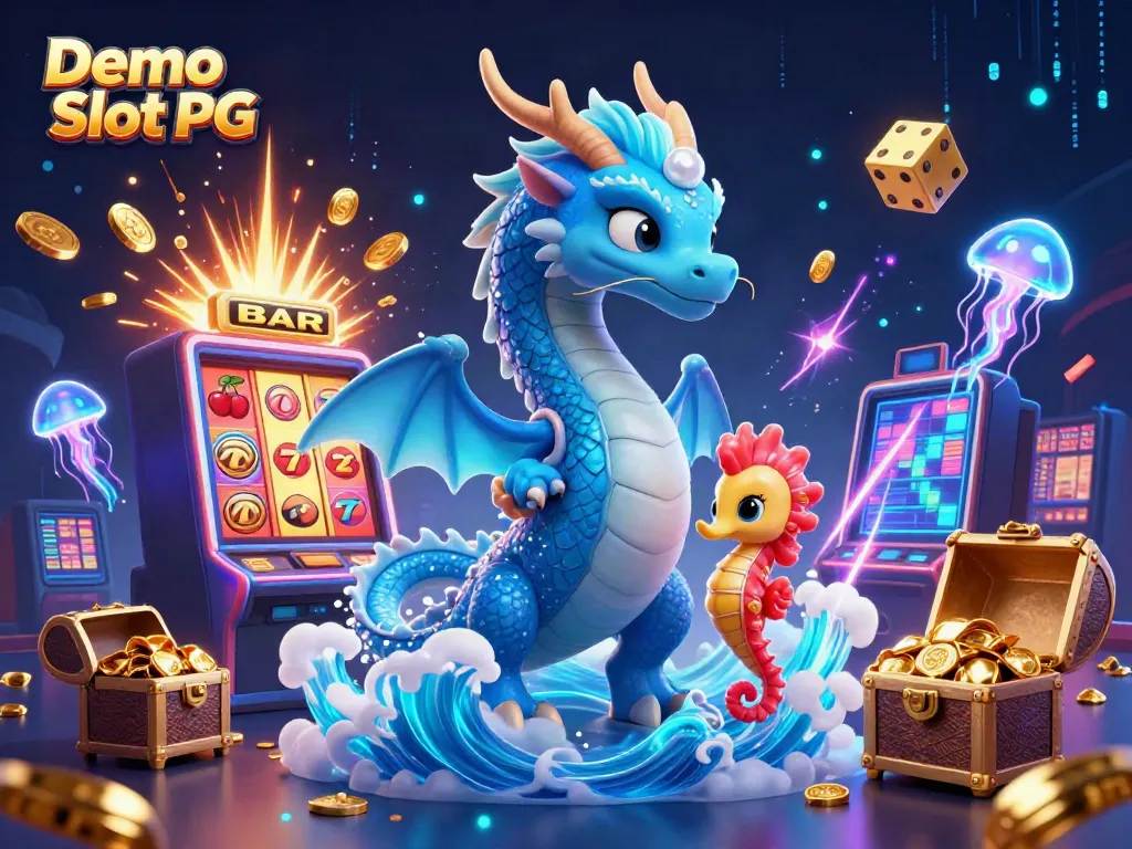 Experience the vibrant world of Demo Slot PG, featuring dynamic characters and thrilling casino elements.