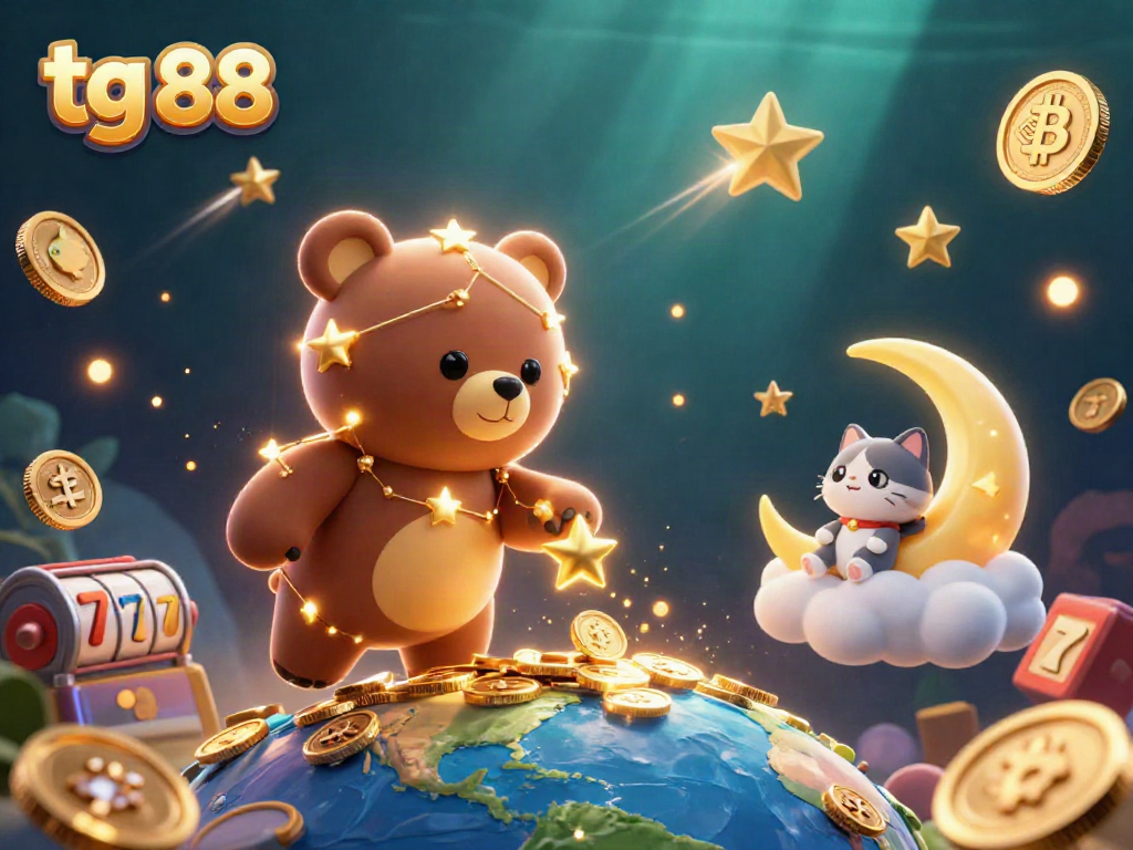Spin and win with tg 88's vibrant casino universe full of thrilling jackpots and golden coins.