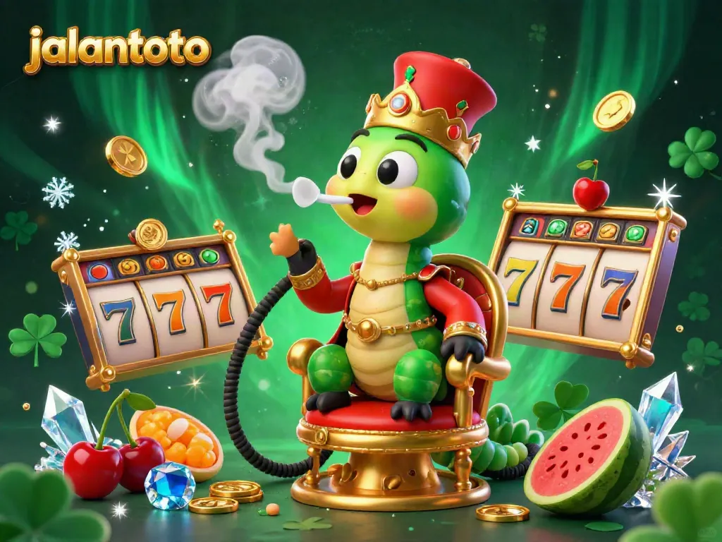 Experience vibrant slot excitement at jalantoto with colorful jackpot reels and playful casino symbols.