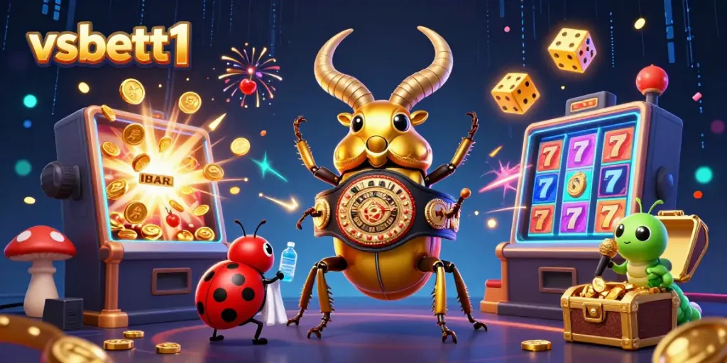 Engage with thrilling gaming at vsbett1 featuring dynamic casino elements and colorful characters.
