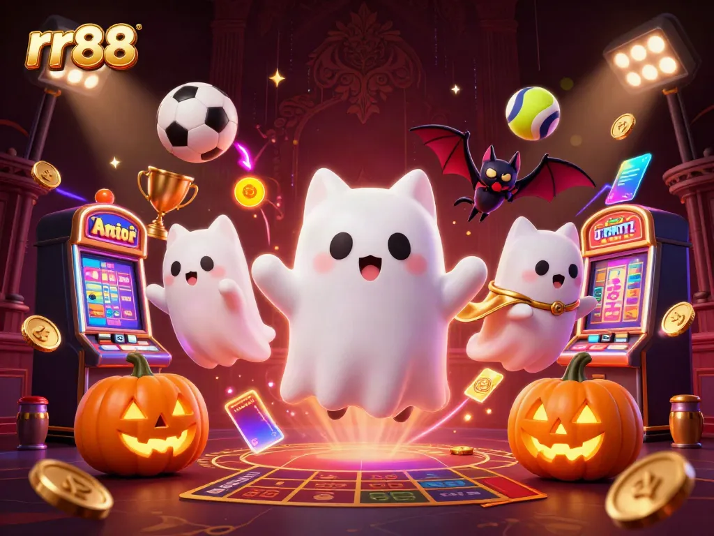 Experience thrilling gameplay at rr88 with unique gaming elements and lively characters in a vibrant casino atmosphere.