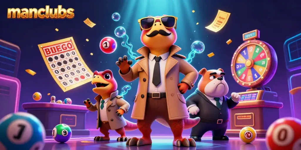 Engage in the fun at manclubs with three raptors attempting to enter a VIP casino lounge.