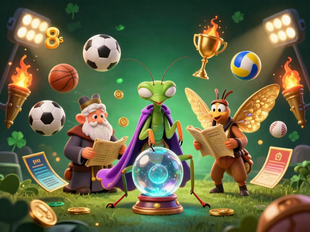 Experience vibrant gaming action in 8s, featuring enchanted characters and energetic sports elements.