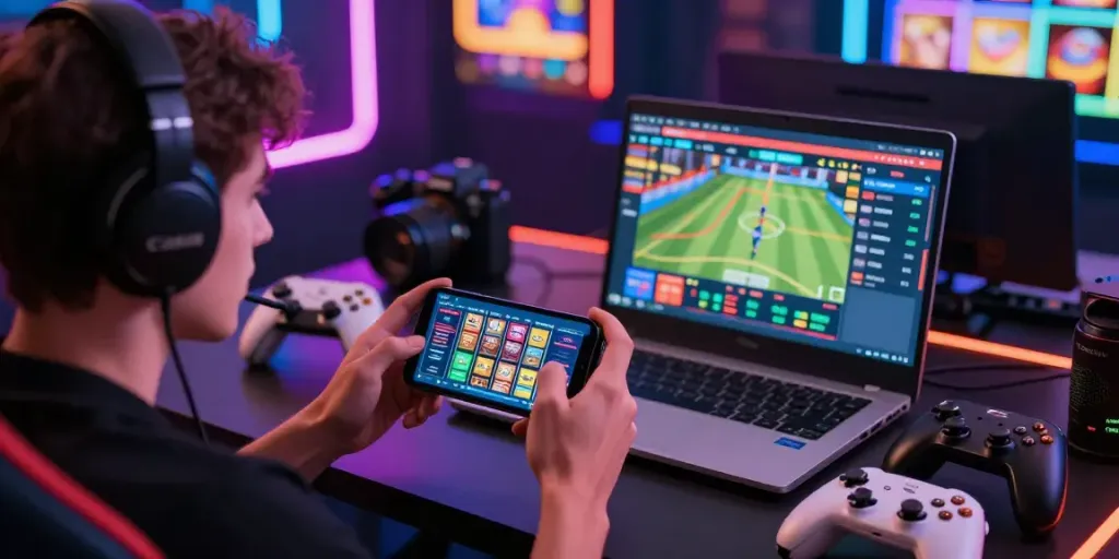 Engaging moment at nhà cái da88, showcasing online gaming excitement.